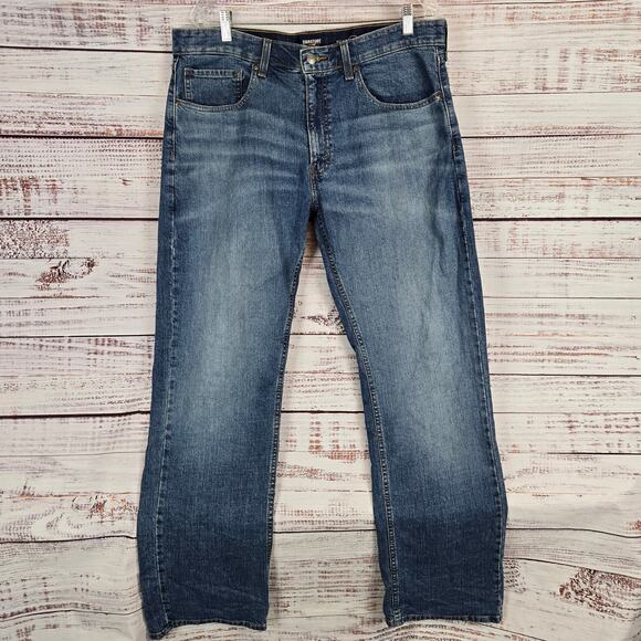 Signature Gold by Levi Strauss Mens Jeans 36 Relaxed Fit Western Cowboy Gorpcore - Picture 1 of 10